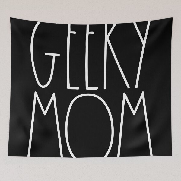 Item preview, Geeky Mom White Rae Dunn Inspired Farmhouse Decor designed and sold by FineElephant.