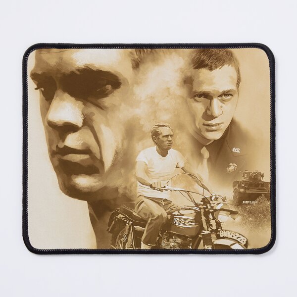 Item preview, Steve McQueen: Rebel & Marine designed and sold by 3rdWheelPress.