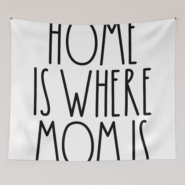 Item preview, Home Is Where Mom Is Rae Dunn Inspired Farmhouse Decor designed and sold by FineElephant.