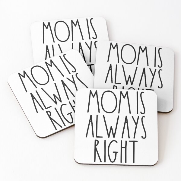 Item preview, Mom Is Always Right Rae Dunn Inspired Farmhouse Decor designed and sold by FineElephant.
