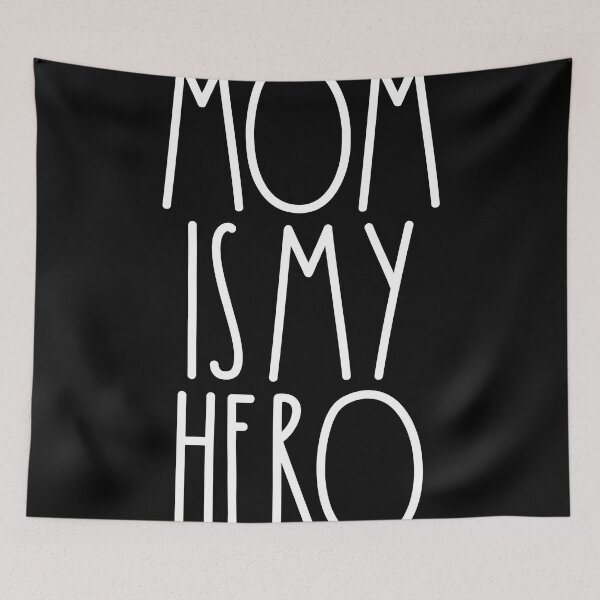 Item preview, Mom Is My Hero White Rae Dunn Inspired Farmhouse Decor designed and sold by FineElephant.