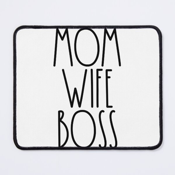 Item preview, Mom Wife Boss Rae Dunn Inspired Farmhouse Decor designed and sold by FineElephant.