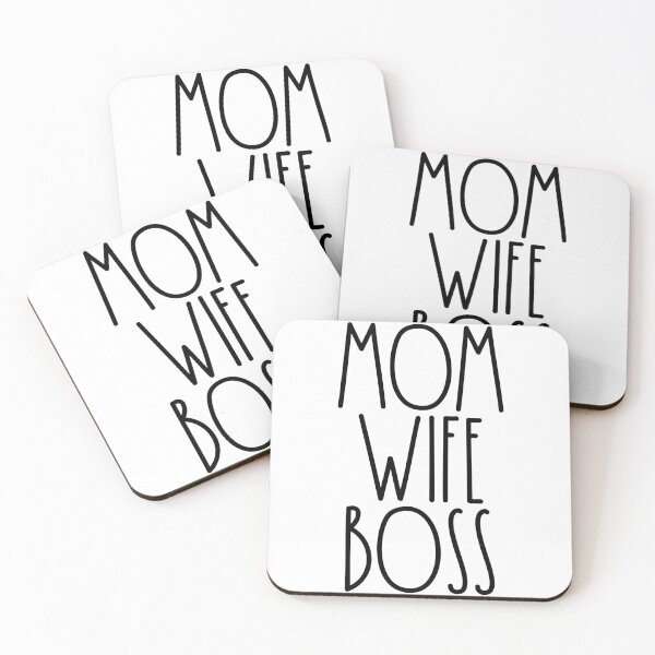 Item preview, Mom Wife Boss Rae Dunn Inspired Farmhouse Decor designed and sold by FineElephant.
