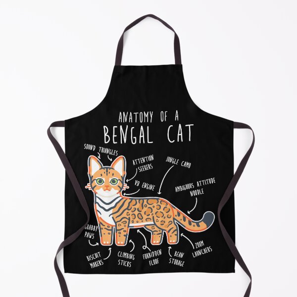 Item preview, Bengal Cat Anatomy designed and sold by Clara Hollins.
