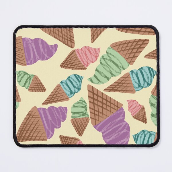 Item preview, Summer Ice Cream Cone Pattern designed and sold by Jennifer Margrave-Garcia.
