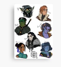Critical Role 2season Metal Print