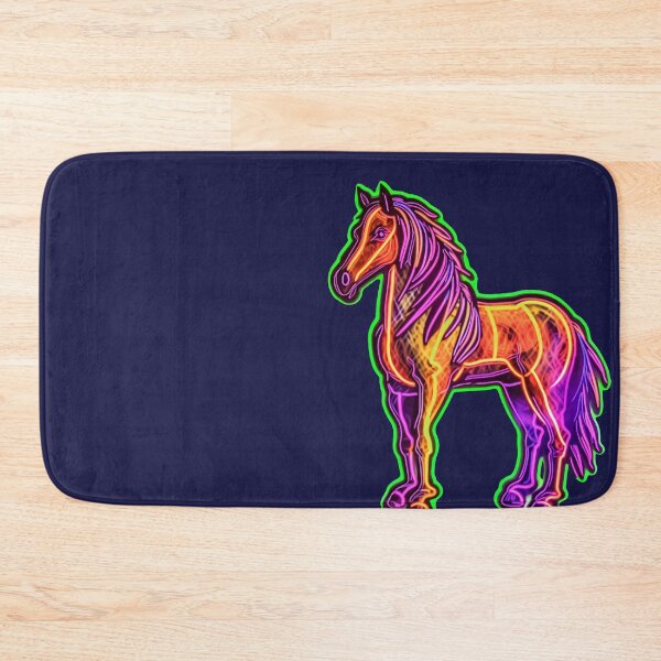 Item preview, Neon Light Horse designed and sold by RandomForestBot.
