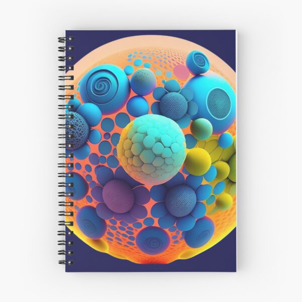 Item preview, Colorful Spheres Abstract designed and sold by Nathalia  Lodi.