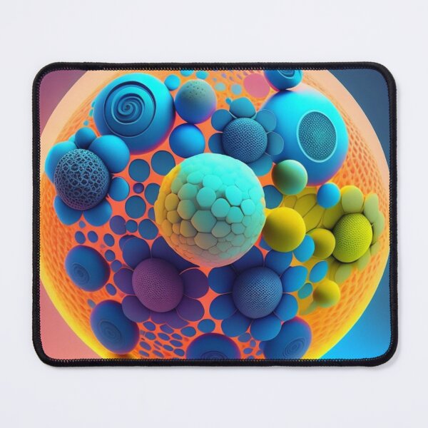 Item preview, Colorful Spheres Abstract designed and sold by Nathalia  Lodi.