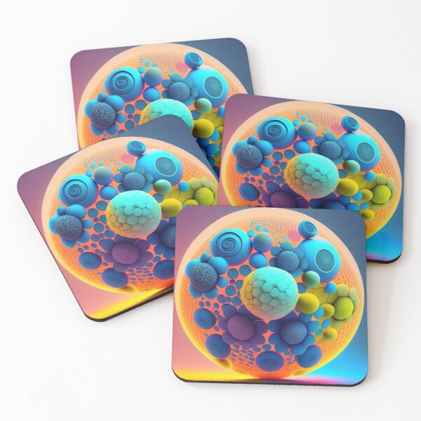 Item preview, Colorful Spheres Abstract designed and sold by Nathalia  Lodi.