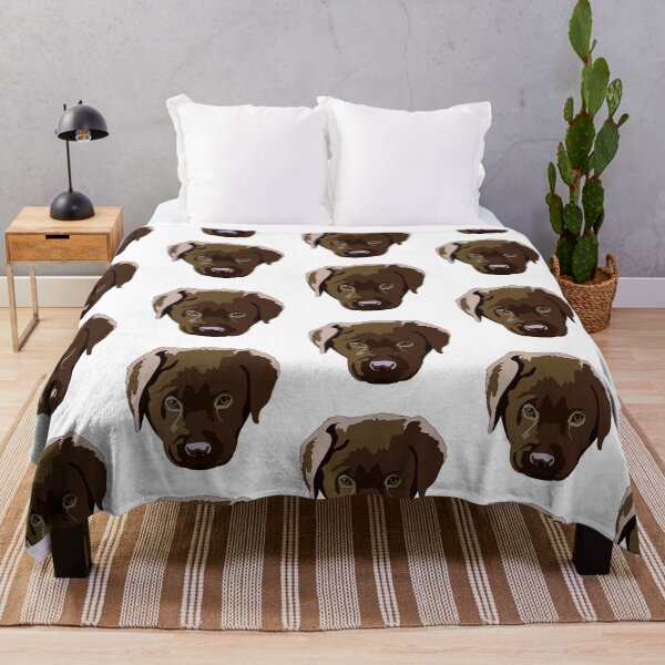 Item preview, Chocolate  lab puppy designed and sold by LeahcarsArt.