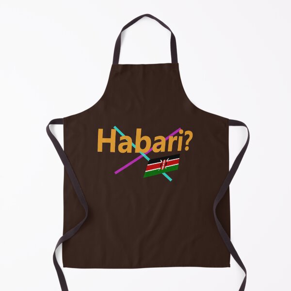 Item preview,  Habari (hello in Swahili) abstract design designed and sold by lobodelnoir.