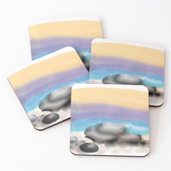 Item preview, Pebbles on a beach designed and sold by StudioMasha.
