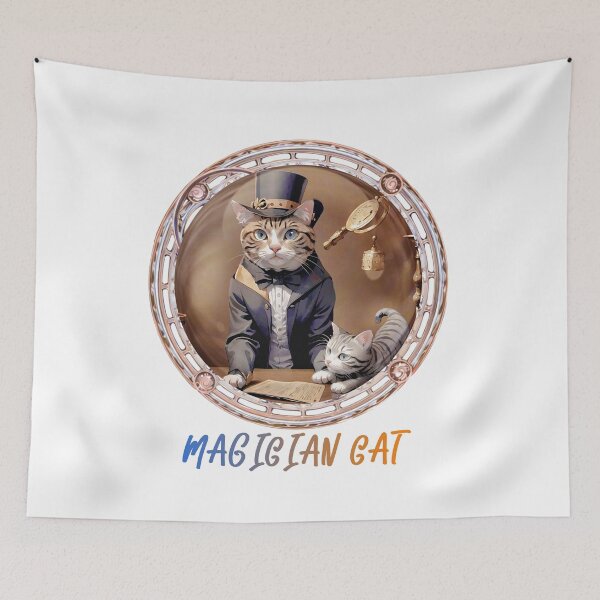 Item preview, Cat miaw,cat miaw love,Magician Cat designed and sold by Lychee Design.