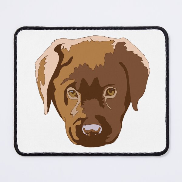 Item preview, Copy of Chocolate lab puppy designed and sold by LeahcarsArt.