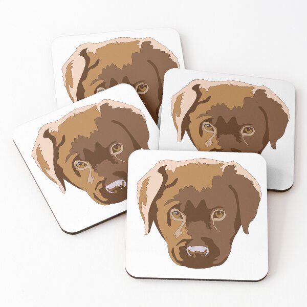 Item preview, Copy of Chocolate  lab puppy designed and sold by LeahcarsArt.
