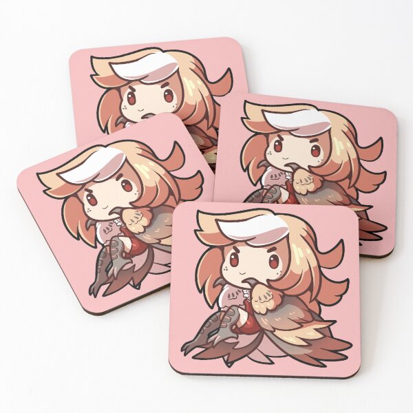 Item preview, Cute Chibi Barn Owl Harpy designed and sold by AnomaLace.