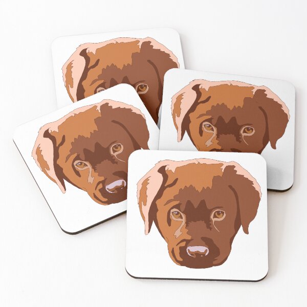 Item preview, Red lab puppy designed and sold by LeahcarsArt.
