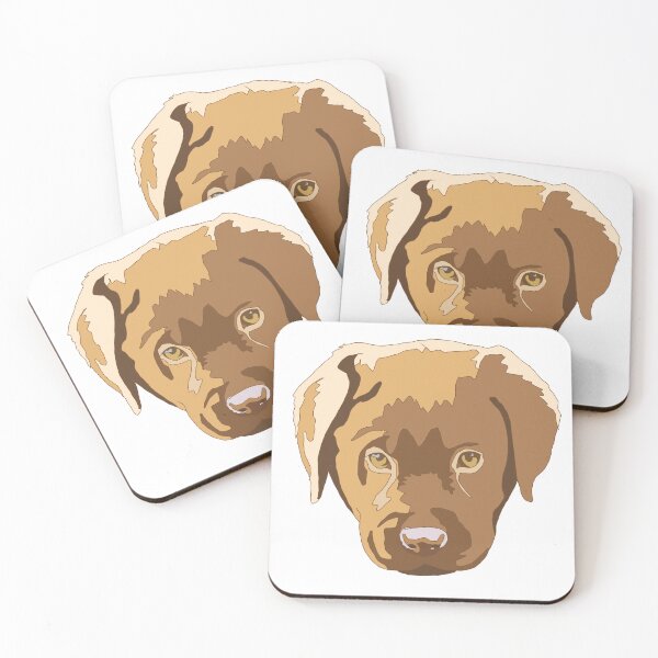 Item preview, Yellow lab puppy designed and sold by LeahcarsArt.