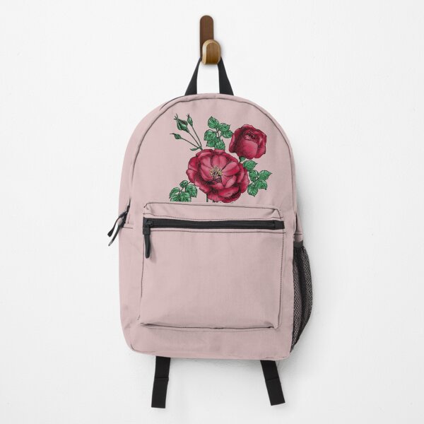 Item preview, Dark Red Cupped Rose Bloom Double 16-25 Petals In 3 Rows designed and sold by Rachael Taylor.