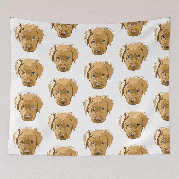 Item preview, Copy of Yellow lab puppy designed and sold by LeahcarsArt.