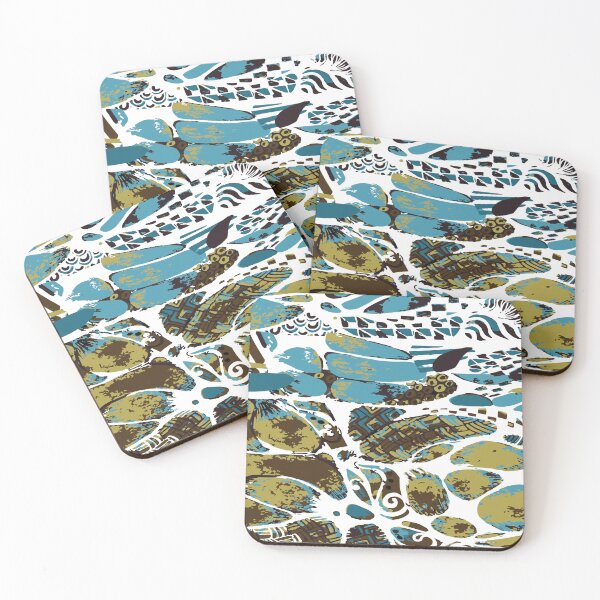 Item preview, Abstract Sky, Moss, Pebbles designed and sold by ClubCreativeArt.