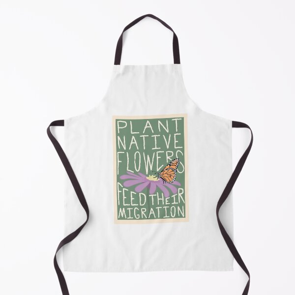 Item preview, Save the Monarchs - Plant Native Flowers, Feed their Migration designed and sold by funkyfoxdesign.