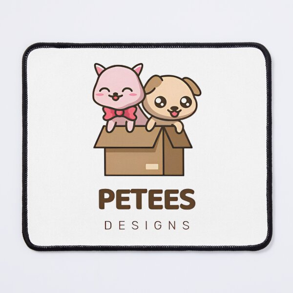 Item preview, Pawsome Pair: Adoptable Cat and Dog in a Box designed and sold by Inkmatic Studio.