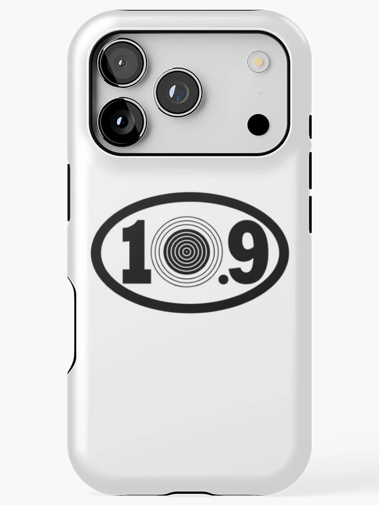 Thumbnail 1 of 4, iPhone Case, 10.9 PERFECT SCORE IN AIR RIFLE BLACK designed and sold by RiloDesignCo13.
