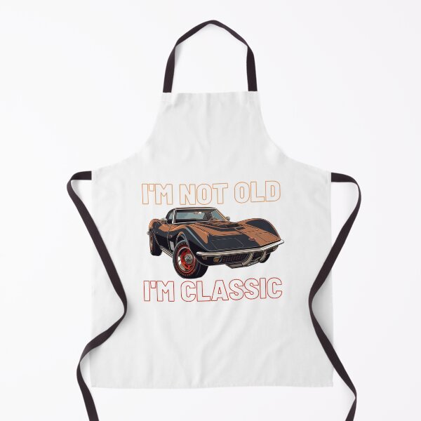 Item preview, I'm not old, I'm classic, Chevy C3 Corvette Stingray designed and sold by CryptidVinyls.