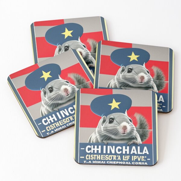 Item preview, Chinchilla Political Poster designed and sold by katiebca2.
