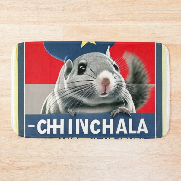 Item preview, Chinchilla Political Poster designed and sold by katiebca2.