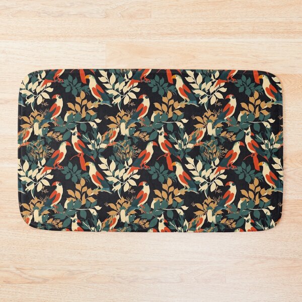 Item preview, Minimalistic Tropical Bird Pattern designed and sold by AnimalisticArts.
