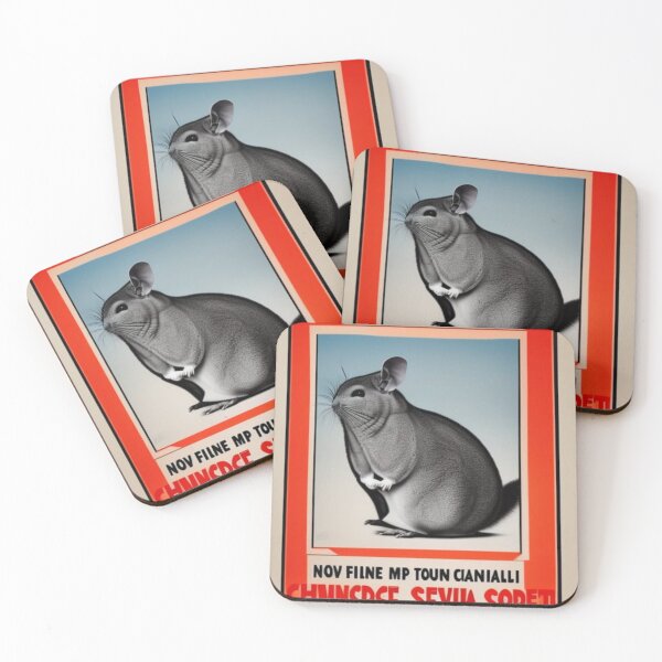 Item preview, Chinchilla Political Poster designed and sold by katiebca2.