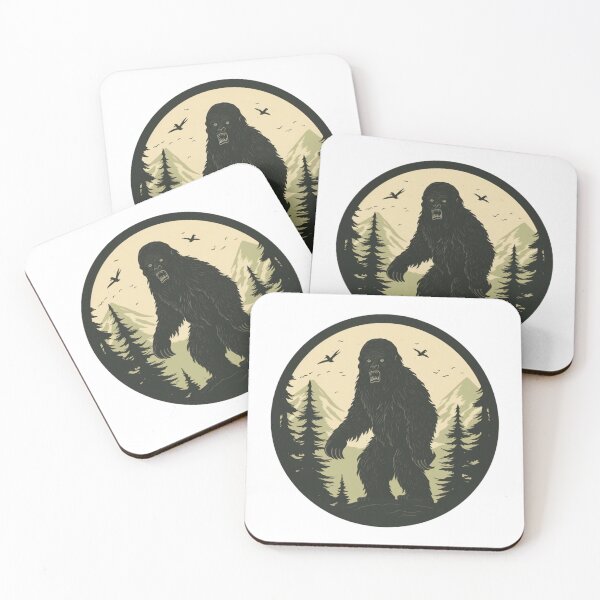 Item preview, Sasquatch, Bigfoot designed and sold by CryptidVinyls.