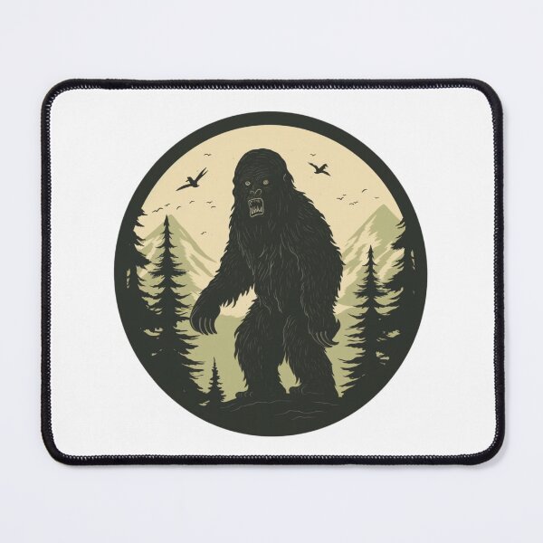 Item preview, Sasquatch, Bigfoot designed and sold by CryptidVinyls.