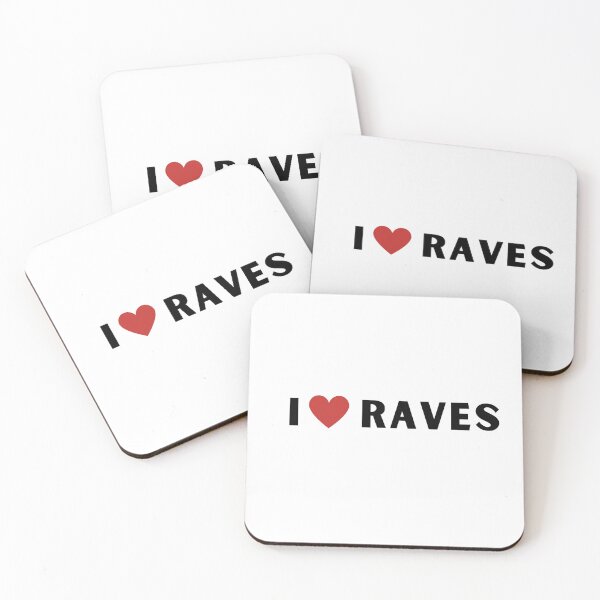 Item preview, I LOVE RAVES.  designed and sold by Grin.