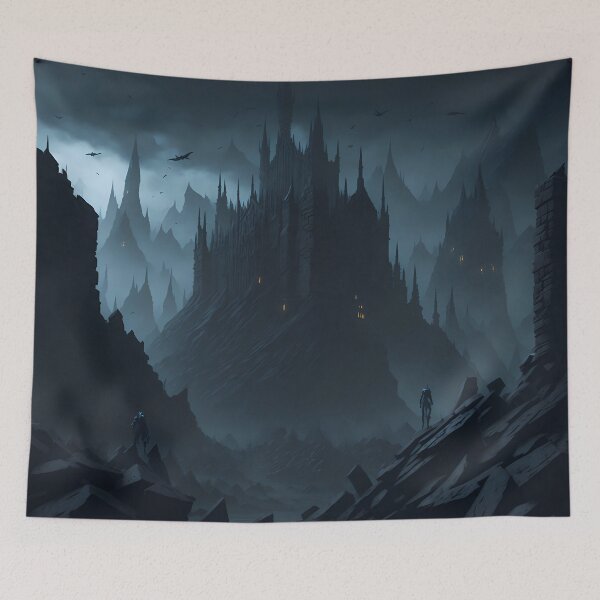 Item preview, Dark Lord's Lair Dark Fantasy Concept Art designed and sold by Inspire-Imagery.