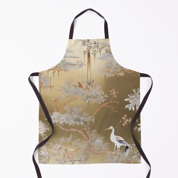 Item preview, Gold Spanish Moss Chinoiserie Floral  designed and sold by TimelessCargo.
