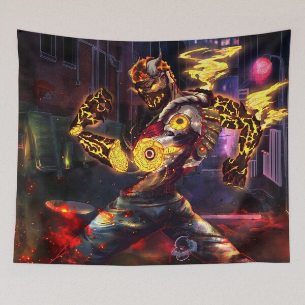 Item preview, Ifrit Cyborg designed and sold by BigJapaGraphics.