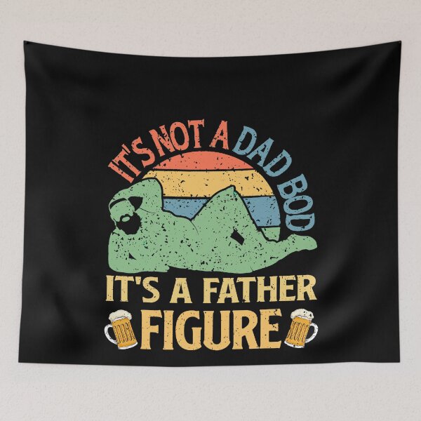 Item preview, It's Not a Dad Bod It's a Father Figure fathers day vintage designed and sold by PandoraDeluxeLx.