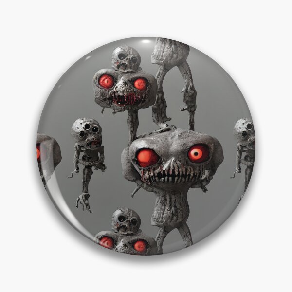 Item preview, Angry Cute Red Eye Monster - Seamless Pattern designed and sold by Chubuter.