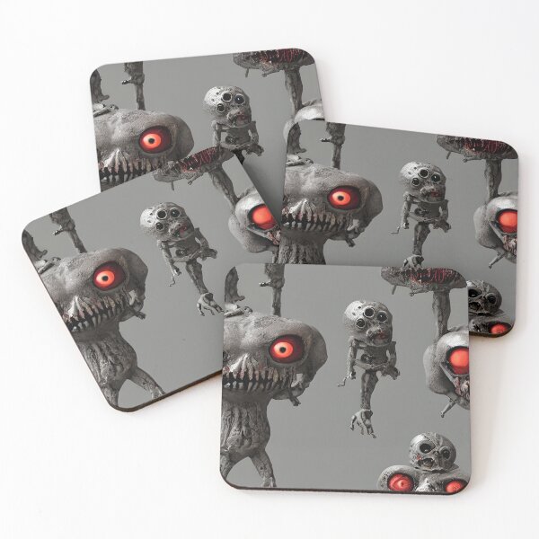Item preview, Angry Cute Red Eye Monster - Seamless Pattern designed and sold by Chubuter.