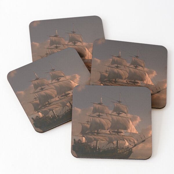 Item preview, The Revenge Pirate Ship Tall Ship Boat designed and sold by zoocuties.