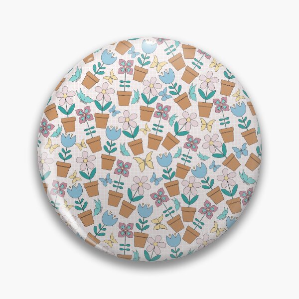 Item preview, Whimsical Flowerpots Pastel designed and sold by Ale's Art.