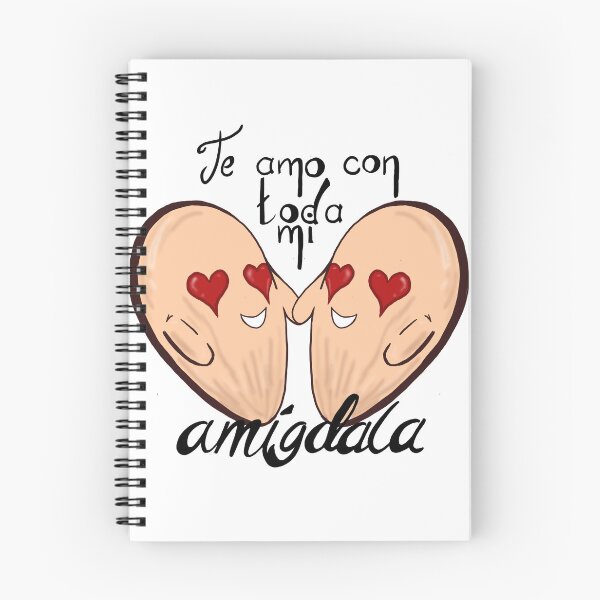 Item preview, I ❤️ you with my all amygdala (spanish) designed and sold by HappyMissPsycho.