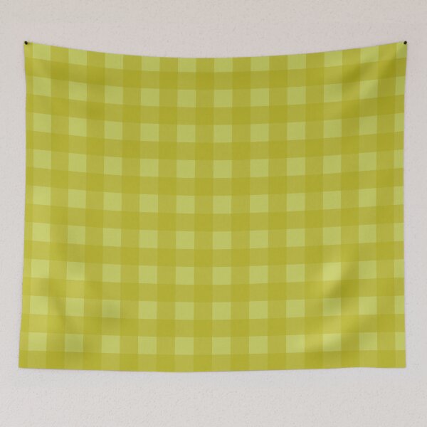 Artikelvorschau, Chartreuse Gingham entworfen und verkauft von BayhillStudio.