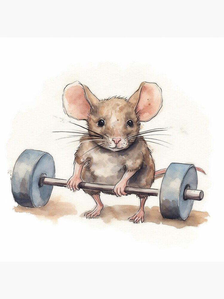 Gym rats - Art Print