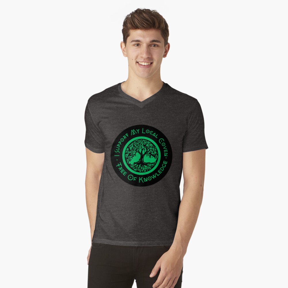 Item preview, V-Neck T-Shirt designed and sold by treeofknowledge.