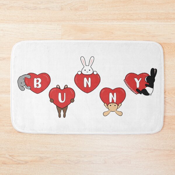 Item preview, I heart bunnies designed and sold by Cutieful Critters.